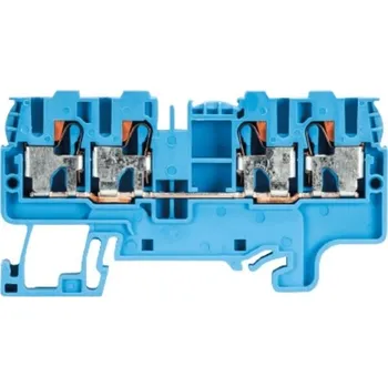 Wieland 56.203.5155.6 Řadová svorka WTP 2,5/4 D2/2 modrá