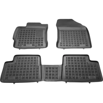 Autodoplněk Rezaw-Plast, Gumové koberce se zvýšeným okrajem, Toyota Auris II, 2012-2015