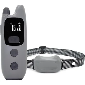 Patpet Elektronický výcvikový obojek 682 šedý