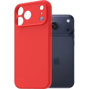 Pouzdro na mobilní telefon AlzaGuard Matte TPU Case pro iPhone 17 Pro Max červený
