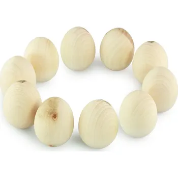 Dřevěná hračka Ulanik Dřevěná sada "10 vajec"