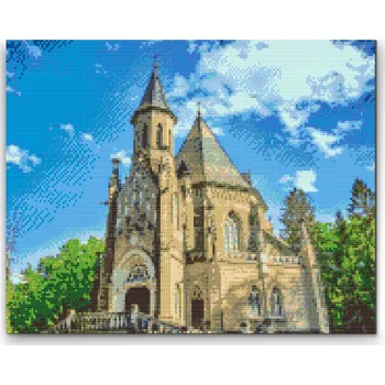 Diamantové malování Painting Queens Diamantové malování Schwarzenberská hrobka 2, 80 × 100 cm, bez rámu, hranaté