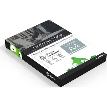 Laminovací fólie Alza A4/500 matné - balení 50 ks