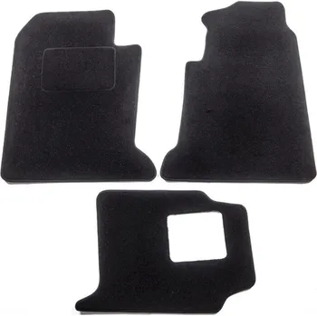 Autodoplněk ACI textilní koberce pro FORD Transit 00-05 černé (sada 3 ks)