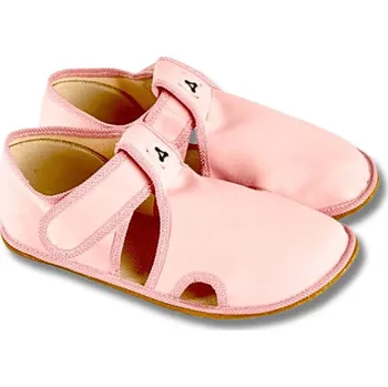 Dívčí bačkory ANTAL Rascal barefoot dětské bačkory, Basic Pink Velikost: 34