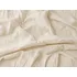 Povlečení Textilomanie Purely mušelínové povlečení krémové 155 x 220, 80 x 80 cm zipový uzávěr