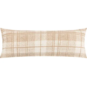 Povlečení BELLATEX Povlak - náhradní manžel polštář KREP 50 × 145 cm, dlaždice béžové