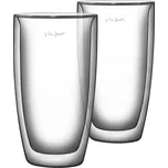 Lamart set 2 café latté sklenic 380ml VASO LT9011