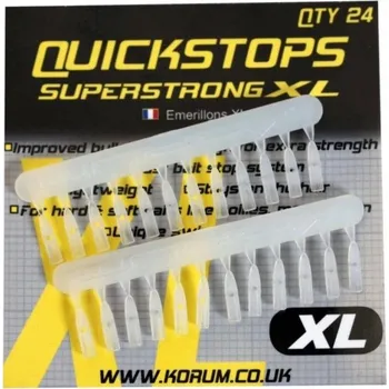 KORUM Zarážka Quickstop XL 2 × 24 ks