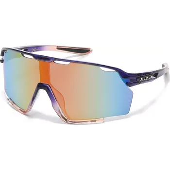 Sluneční brýle Xloop SHIELD sportovní sluneční brýle Varel Fialové