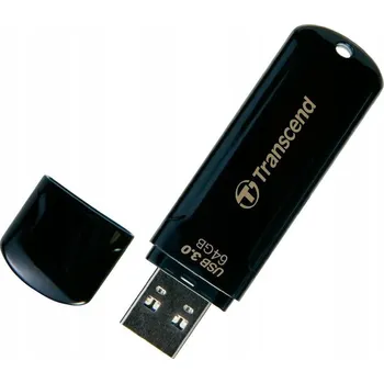 USB flash disk USB flash disk Transcend TS64GJF700 64 GB USB 2.0, USB 3.0 černý