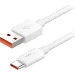 AlzaPower Core USB-A to USB-C Xiaomi Mi Turbo Charge 6A 120W 1m bílý