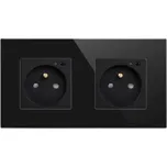 BOT Chytrá zásuvka WiFi DOUBLE SP12 černá