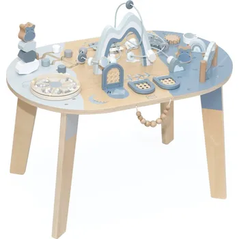 Dětský stůl Label Label Stoleček s aktivitami Blue