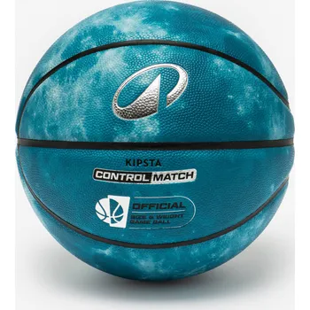 Míčový sport TARMAK Basketbalový míč BT500 Touch velikost 7 MODRÁ|ZELENÁ