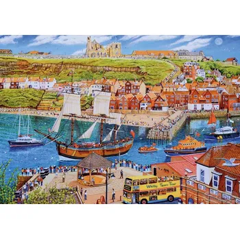 Puzzle GIBSONS puzzle Endeavour Whitby 500 dílků