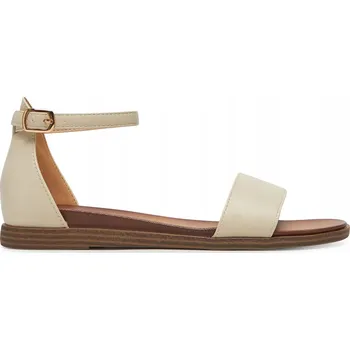 Dámské sandále Clara Barson dámské sandály MAGNA WS5811-01 s plochým podpatkem, velikost 41