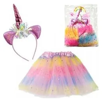 Karnevalový kostým Zestaw księżniczki opaska jednorożec