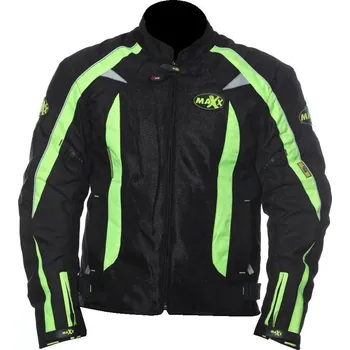 Moto bunda MAXX - NF 2305 Bunda letní neon green L