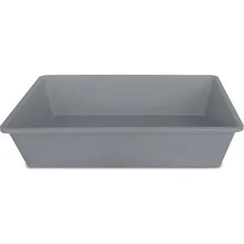 Stefanplast Cat litter tray 1 40 × 30 × 10cm šedá
