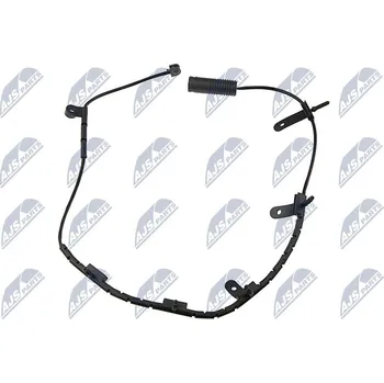 Brzdová destička Výstražný kontakt, opotřebení obložení NTY HCZ-BM-030