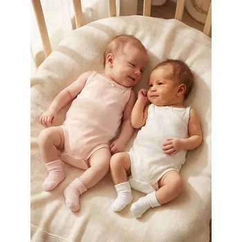 Dámské spodní prádlo Sinsay - Sada 2 body na ramínkách s ozdobnou mašlí - krémová - 129BA-01X - 129BA-01X-56