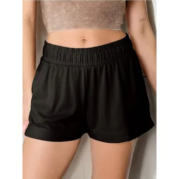 Sinsay - Teplákové kraťasy - černá - 117AC-99X - 117AC-99X-XS