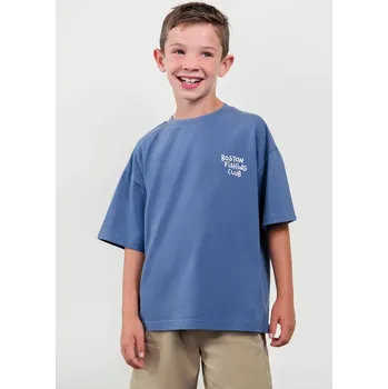 Chlapecké tričko Dětské bavlněné tričko Mayoral 6042.7H.Boston.PPY2 modrá 55X, vel. 160