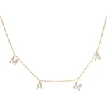 Agato Stříbrný pozlacený náhrdelník AGT-N009W-G (Ag925/1000, 2,4 g)