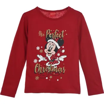 Pánské tričko Sun City Minnie Vánoce červené 98