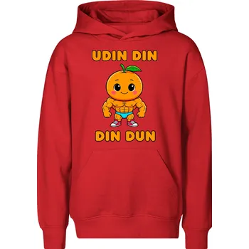 Chlapecká mikina Dětská mikina Udin din din dun Barva: Červená, Velikost: 6