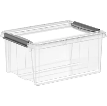 Úložný box Siguro Pro Box 14 l, 30 × 19,5 × 40 cm, Clear