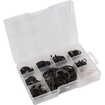 Závitová tyč CONNEX Sada pojistných kroužků typ E, 300 kusů