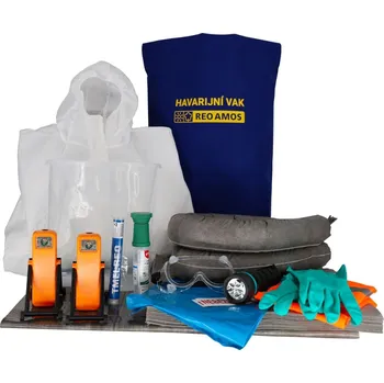 Havarijní souprava Základní havarijní vak ADR se svítil. ADR (univerzální sorbenty)