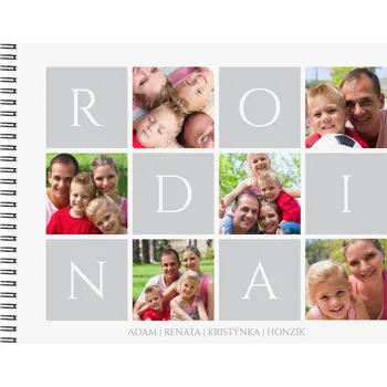 Fotoalbum Rodinné fotoalbum čtverce