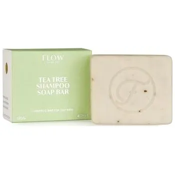 Přípravek proti padání vlasů Flow Tea Tree tuhý šampon na vlasy - antibakteriální