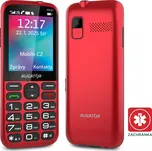 Aligator A930 GPS 4G Senior červený + nabíjecí stojánek