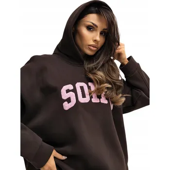 Dámské oblečení Rue Paris dámská mikina s s kapucí RV-BL-A1043.17 univerzální velikost