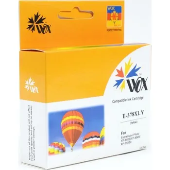 Náhradní inkoustová kazeta Wox Yellow EPSON 378XL C13T37944010 (C13T37844010)