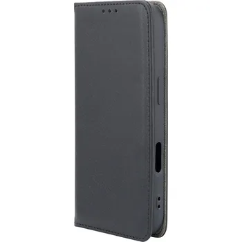 Pouzdro na mobilní telefon AlzaGuard Book Flip Case pro iPhone 17 Pro černé