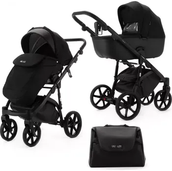 Kočárek ADAMEX Kočárek kombinovaný Nola Natura Carbon