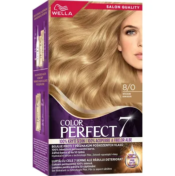 WELLA Color Perfect 8/0 Světlá blond 135 ml