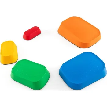 ostatní stavebnice Costway Balanční kameny stohovatelné obdelníkové 5 ks, colour