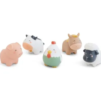 Hračka pro nejmenší Saro Baby Hračky do vody Funny Farm 5 ks