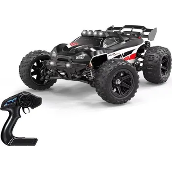 RC model auta Mamido Polar lights Terénní autíčko na dálkové ovládání 1 : 14, rychlost 52 km/h, 4 × 4, černé