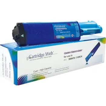 Tonerová kazeta Cartridge Web Cyan Dell 3000 replacement 593-10061