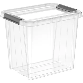 Úložný box Siguro Pro Box 53 l, 39,5 × 44 × 51 cm, Clear