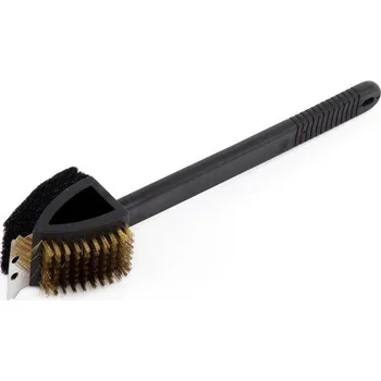 Příslušenství pro gril TEPRO Kartáč na čištění grilu 3v1, dlouhý