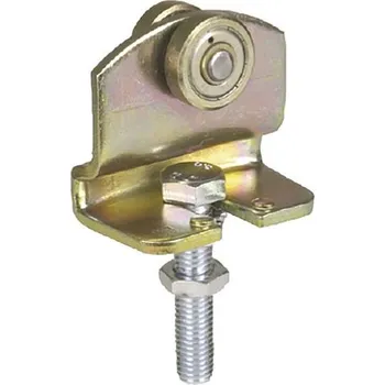 Nábytkové kování Pojezd HELM 390, jednopárový, ocel žlutě pasivovaná