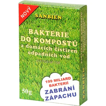 Sanbien Oxygenátor bakterie do čistíren odpadních vod, 50 g